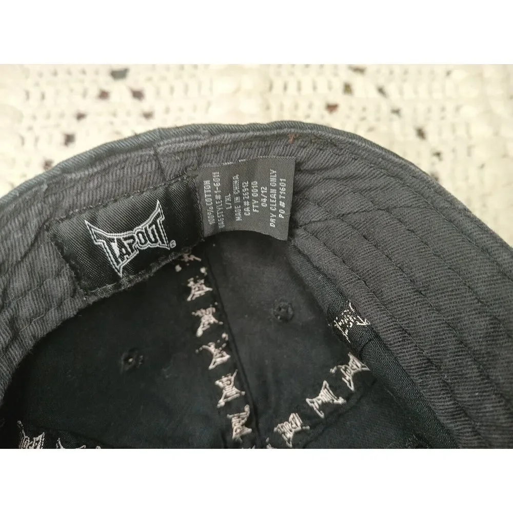Toddler Sized Tapout Cap Black Size L/XL Embroidered 2012 Kid Wrestling Fan Gear
